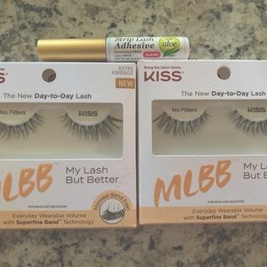 Kiss MLBB My Lash But Better The New Day-to-Day Lash - 2 boxes plus the adhesive